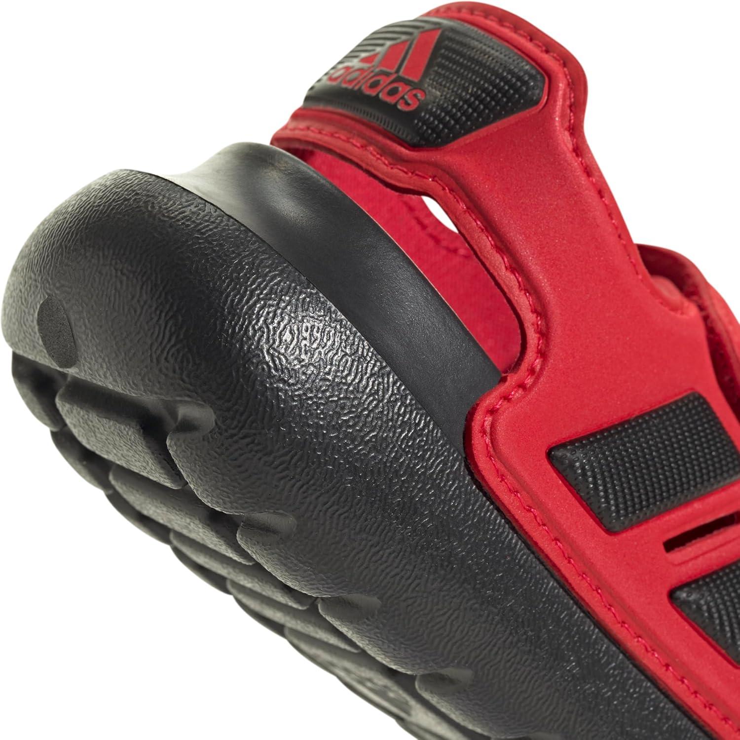 imageadidas Kids Altaswim 20 Slide SandalPure RubyBlackPure Ruby