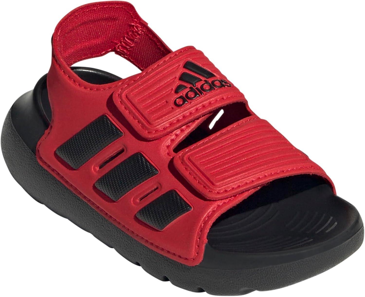 imageadidas Kids Altaswim 20 Slide SandalPure RubyBlackPure Ruby