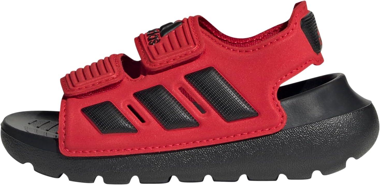 imageadidas Kids Altaswim 20 Slide SandalPure RubyBlackPure Ruby