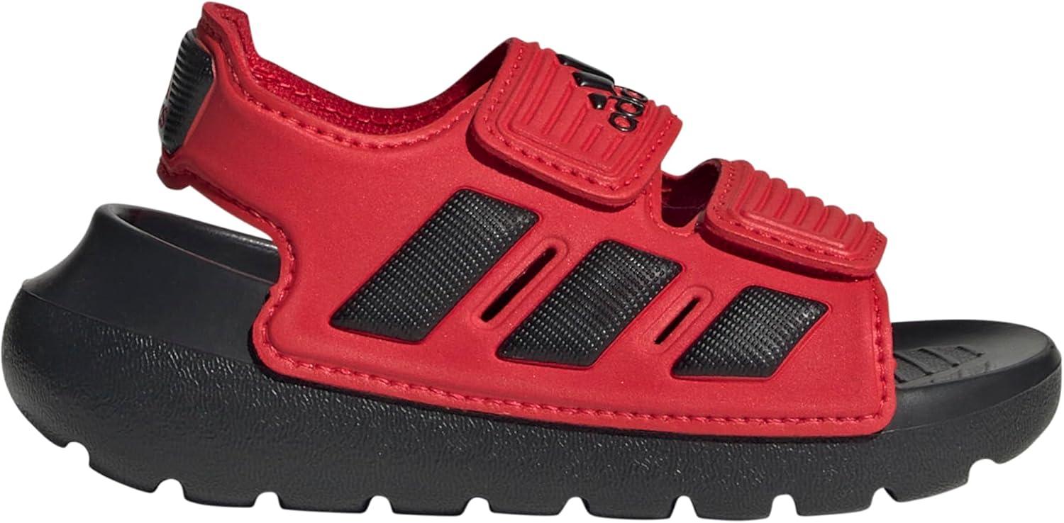 imageadidas Kids Altaswim 20 Slide SandalPure RubyBlackPure Ruby