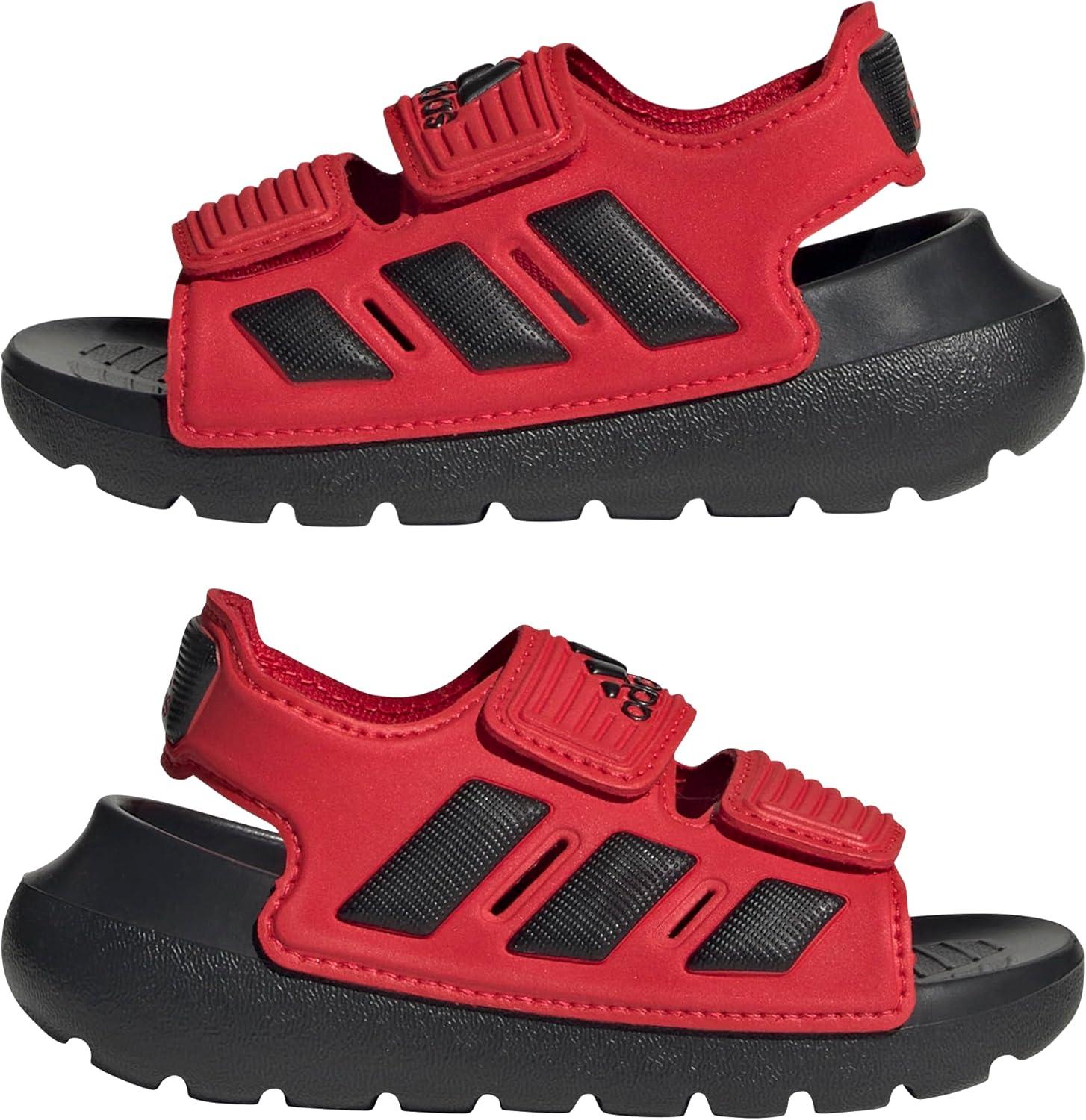 imageadidas Kids Altaswim 20 Slide SandalPure RubyBlackPure Ruby