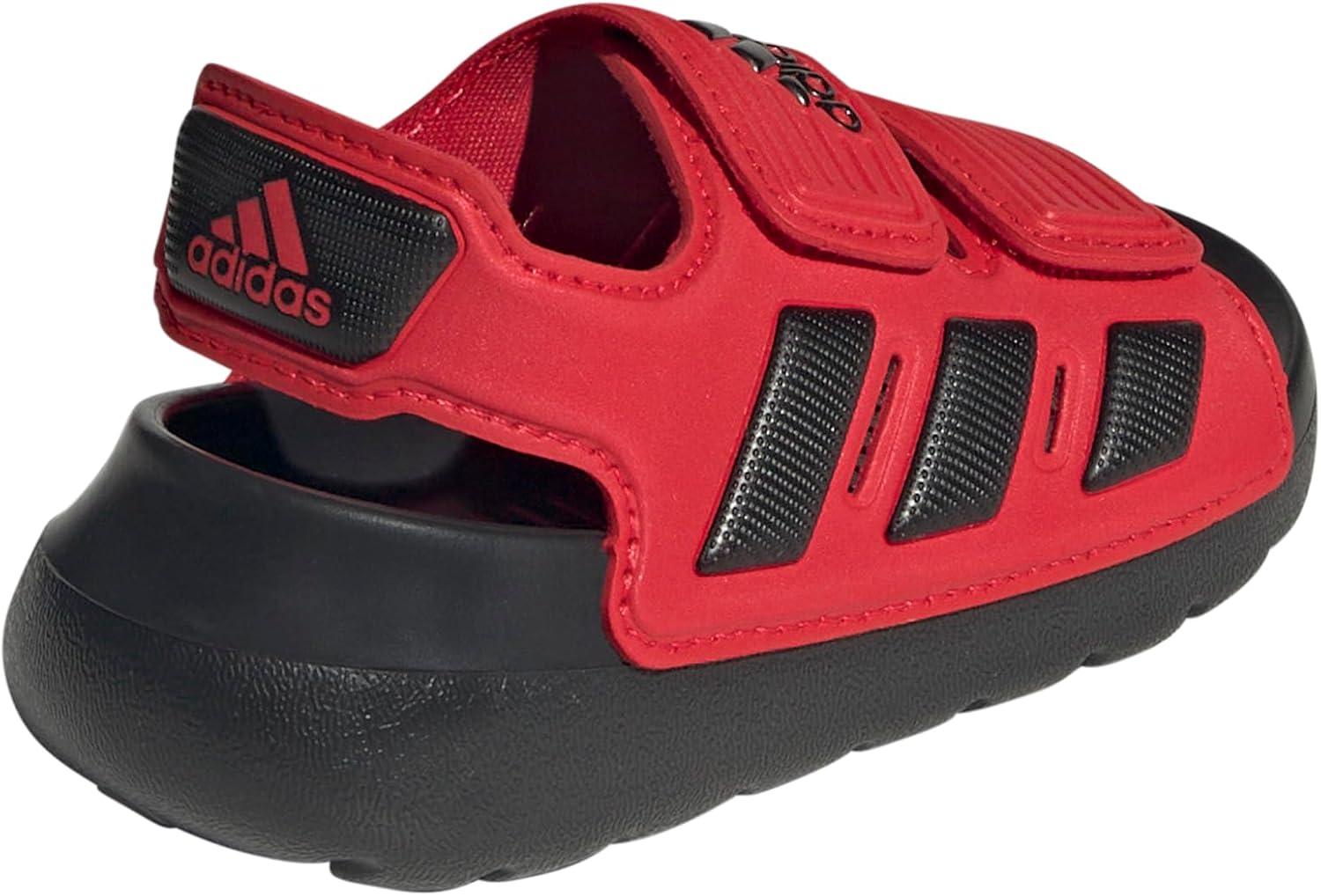 imageadidas Kids Altaswim 20 Slide SandalPure RubyBlackPure Ruby