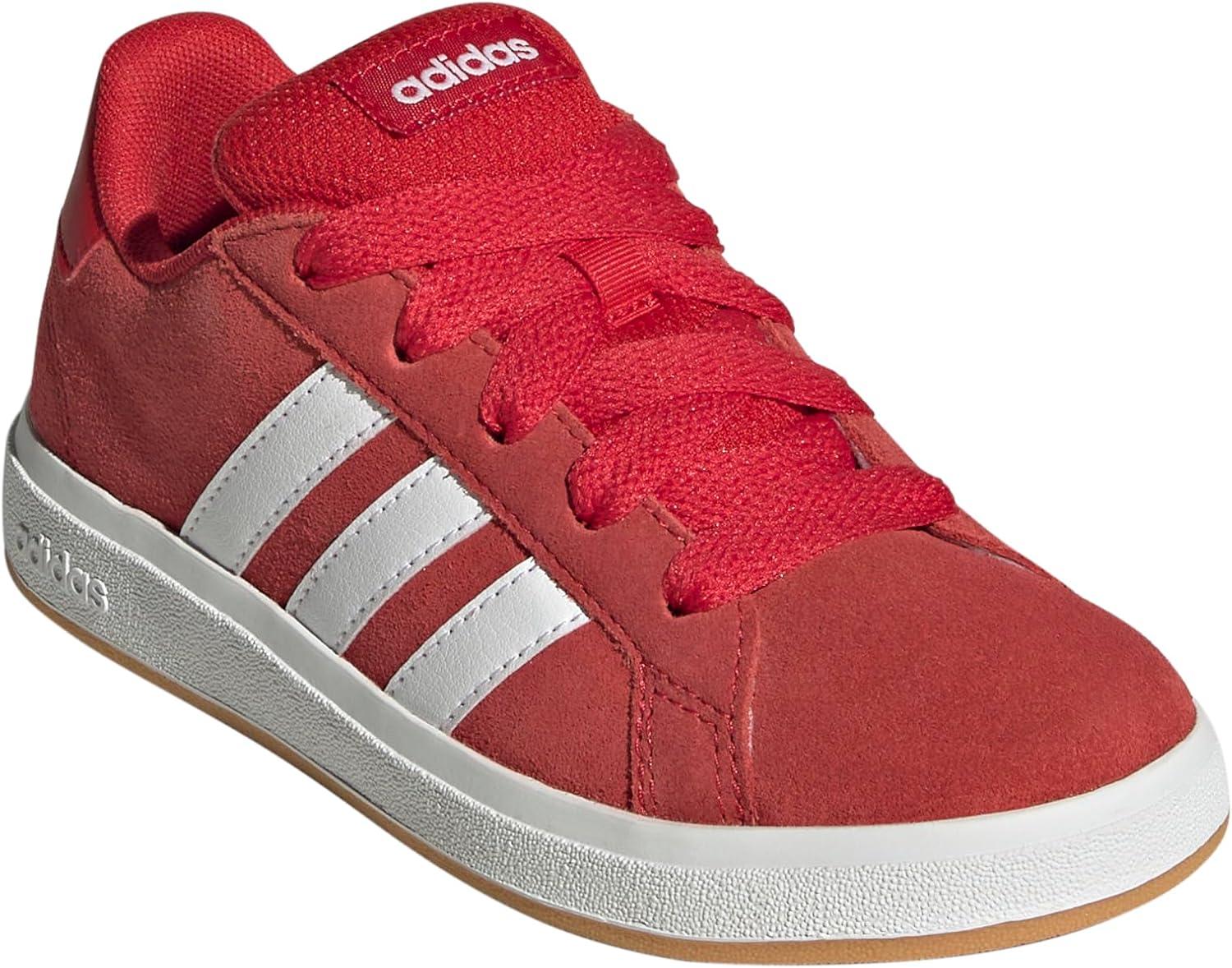 imageadidas Kids Grand Court 00s SneakersBetter ScarletWhiteGum