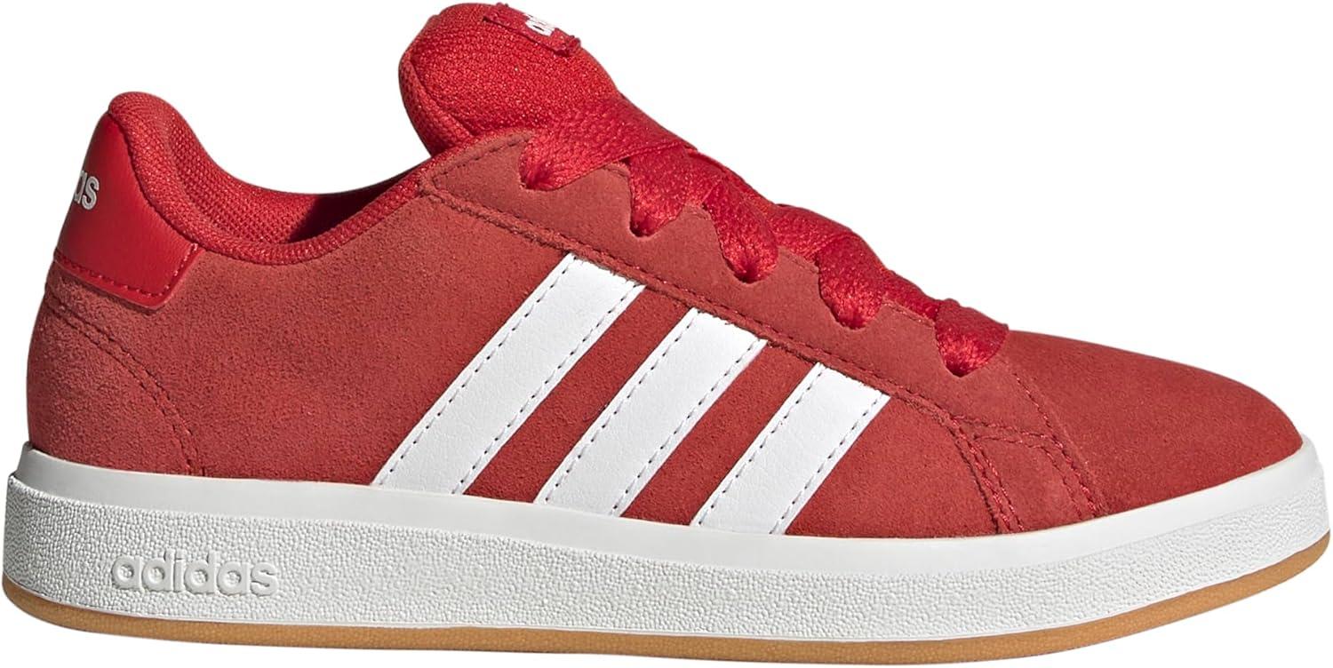 imageadidas Kids Grand Court 00s SneakersBetter ScarletWhiteGum