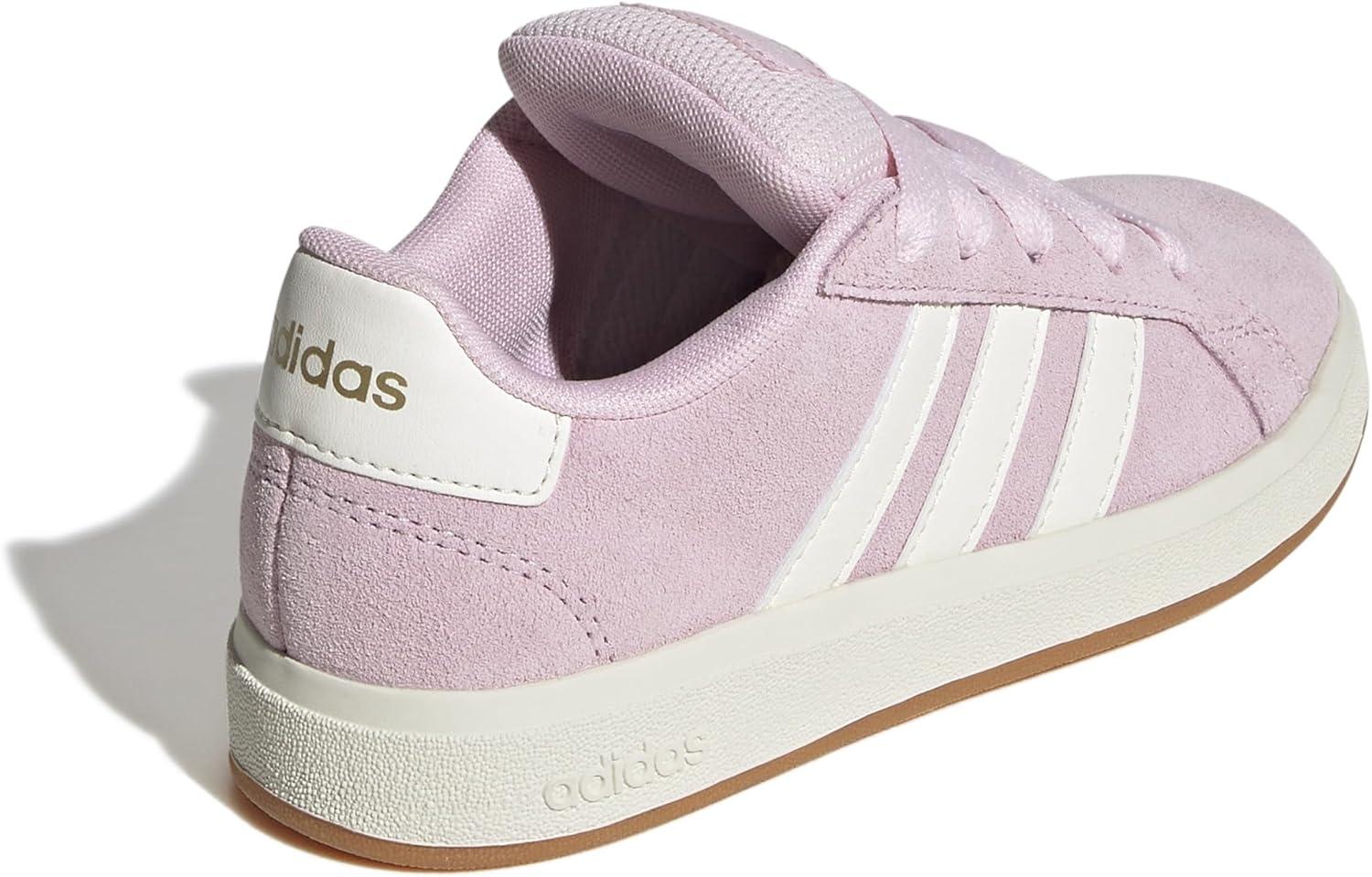 imageadidas Kids Grand Court 00s SneakersClear PinkOff WhiteGum