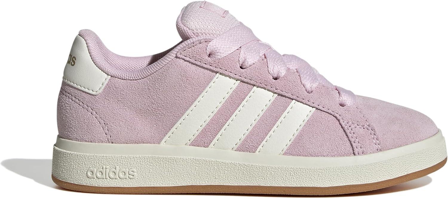 imageadidas Kids Grand Court 00s SneakersClear PinkOff WhiteGum