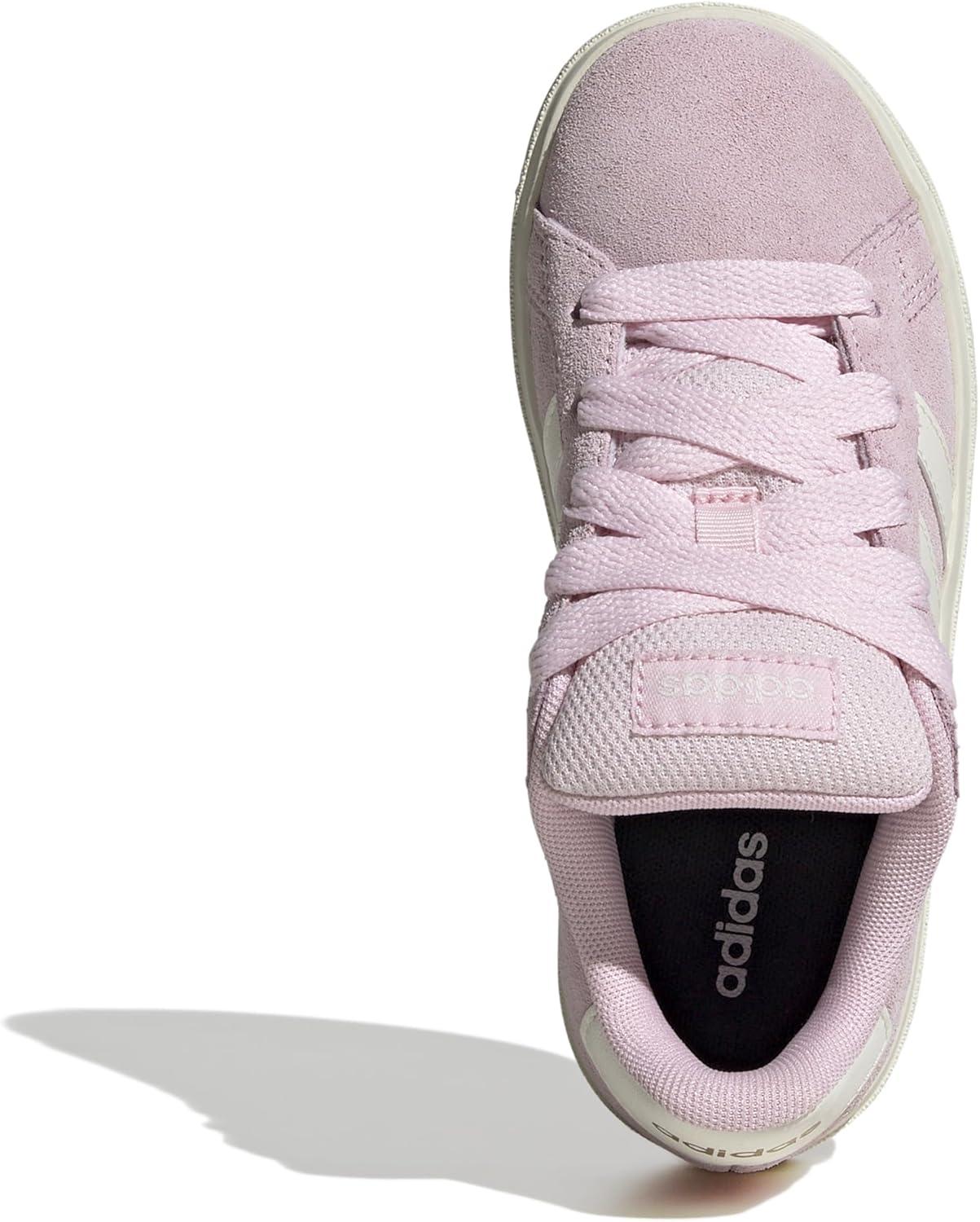 imageadidas Kids Grand Court 00s SneakersClear PinkOff WhiteGum