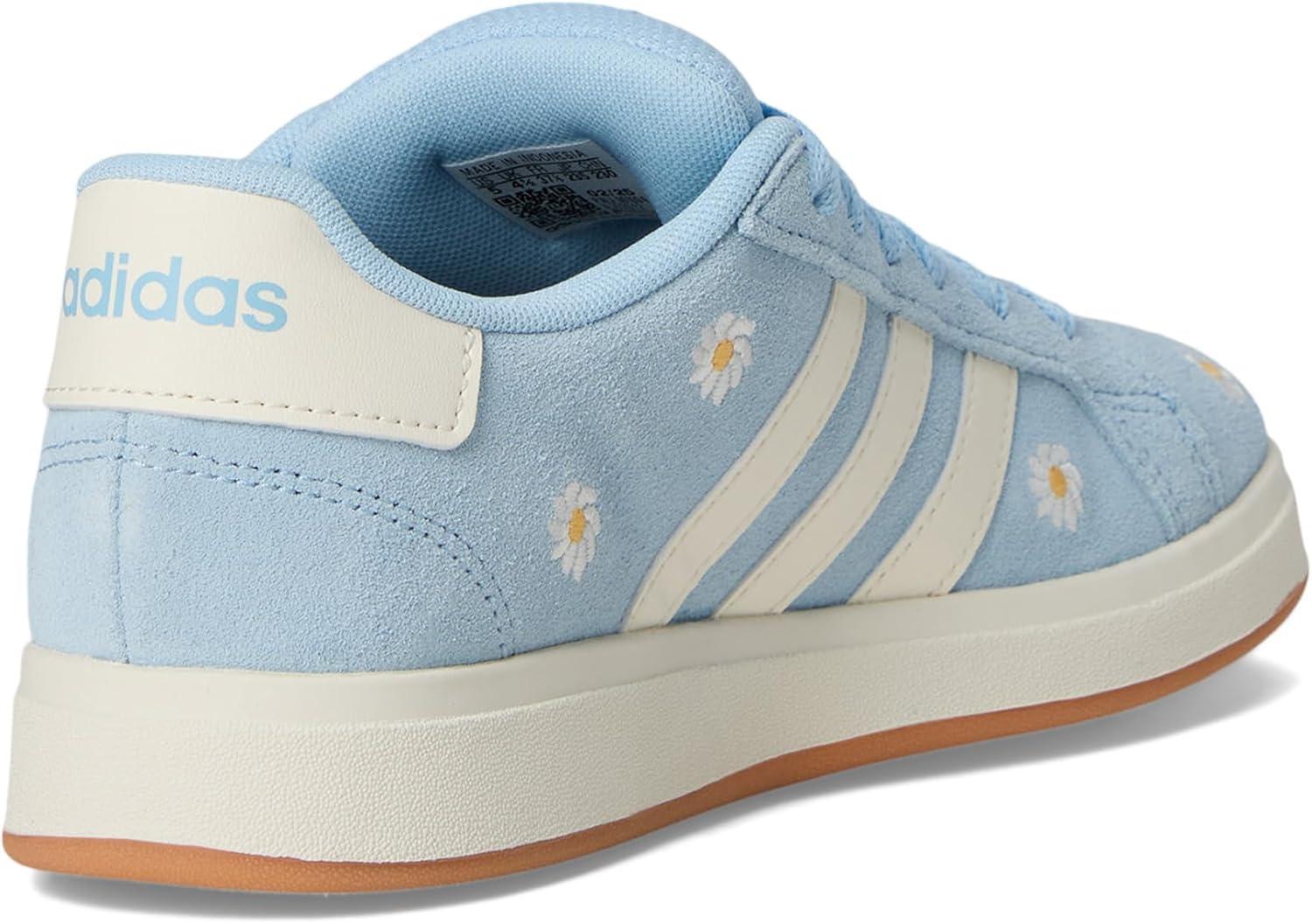 imageadidas Kids Grand Court 00s SneakersClear SkyOff WhiteGum