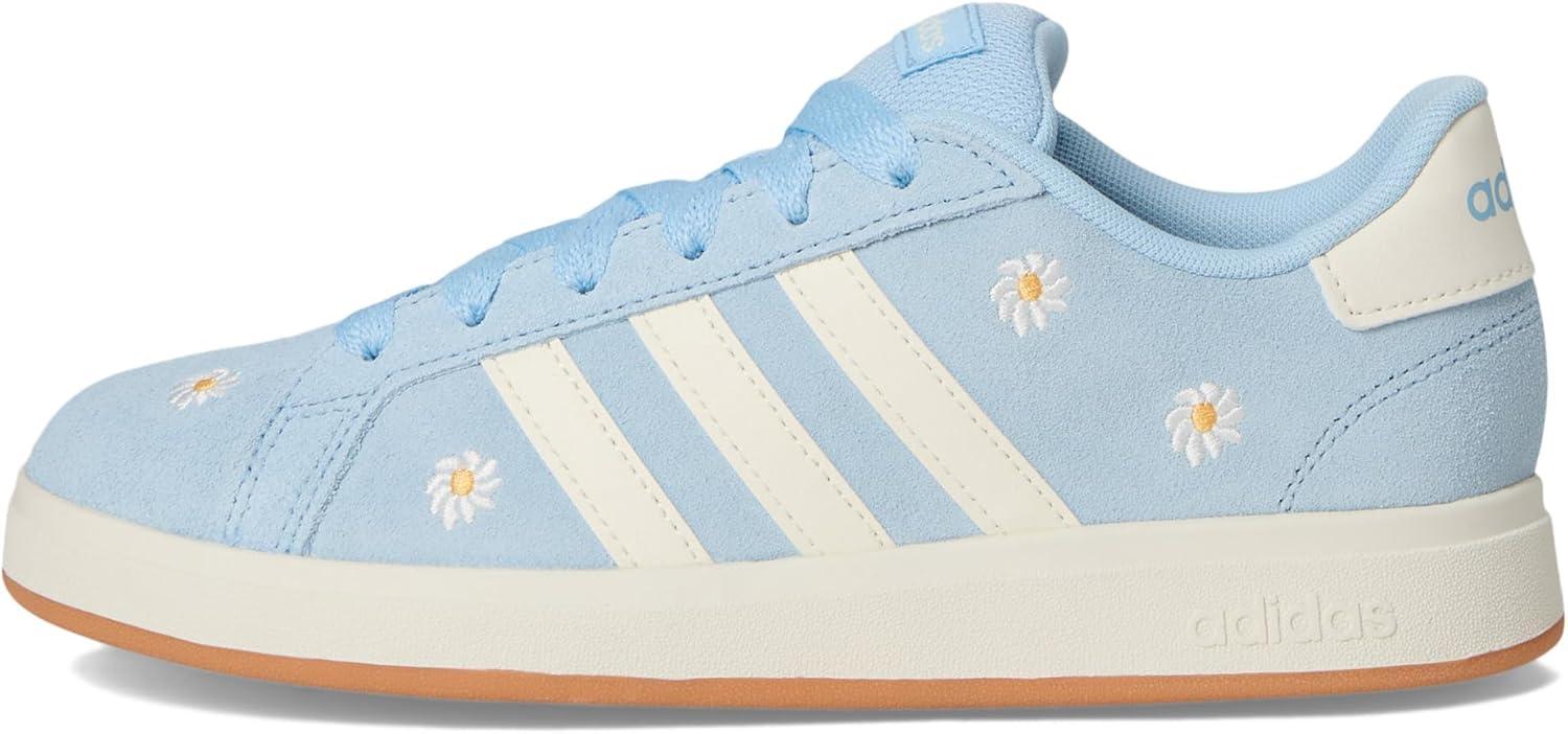 imageadidas Kids Grand Court 00s SneakersClear SkyOff WhiteGum