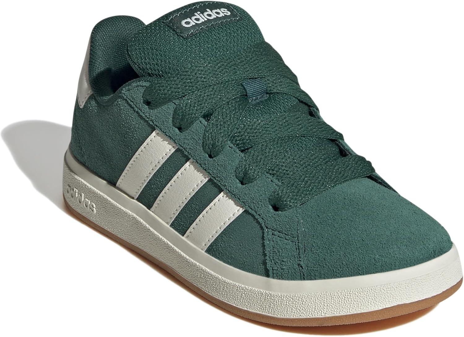 imageadidas Kids Grand Court 00s SneakersCollegiate GreenOff WhiteGum
