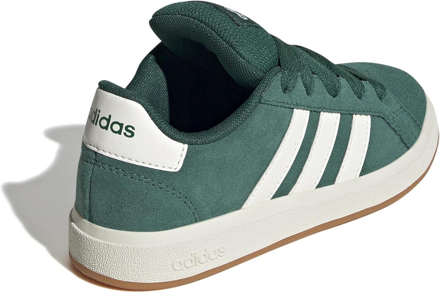 imageadidas Kids Grand Court 00s SneakersCollegiate GreenOff WhiteGum