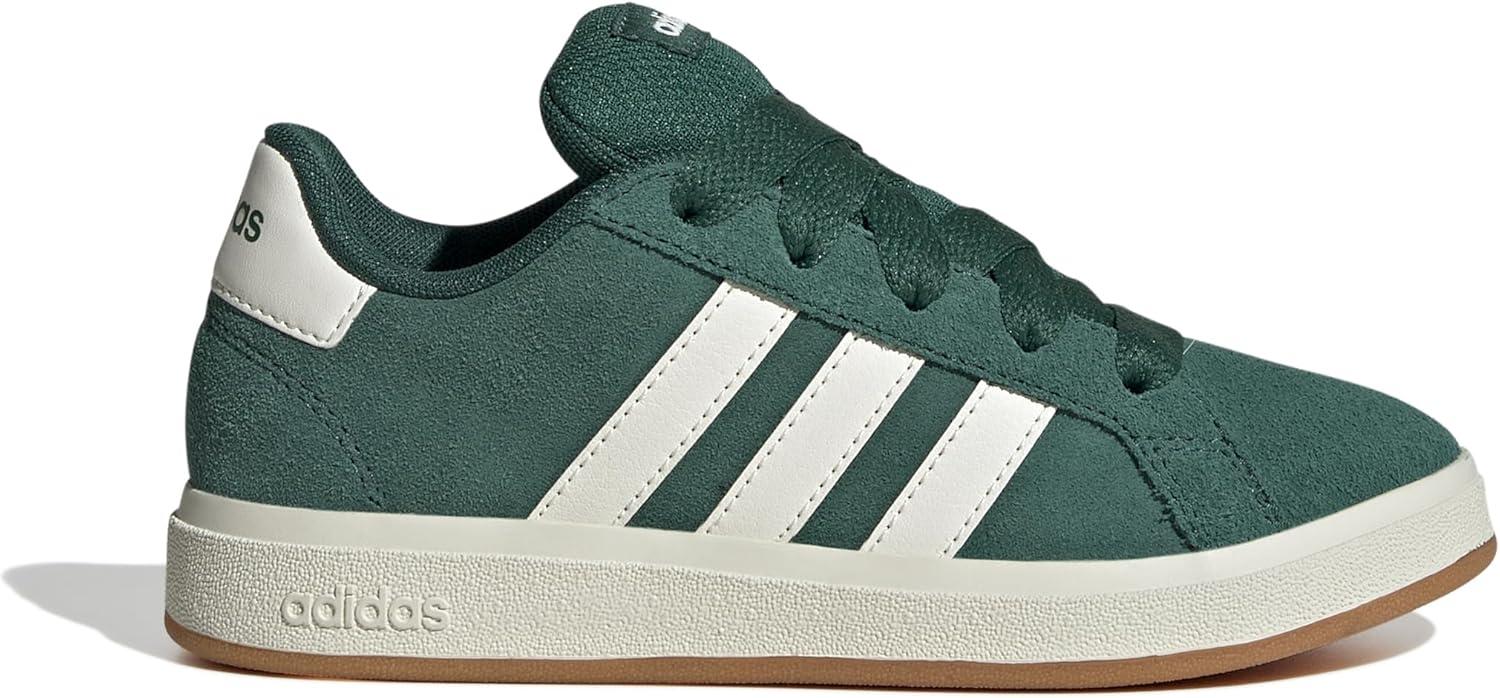 imageadidas Kids Grand Court 00s SneakersCollegiate GreenOff WhiteGum