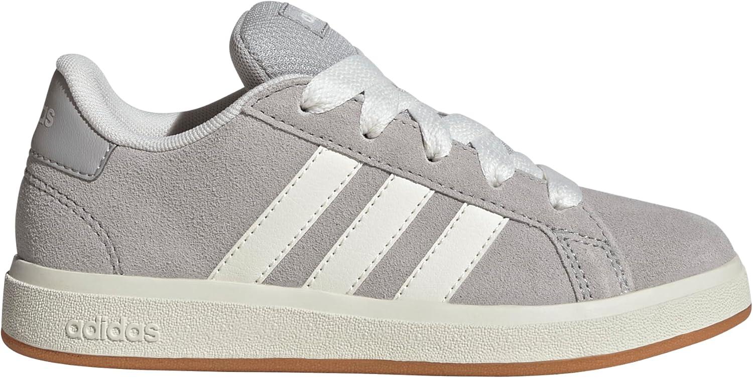 imageadidas Kids Grand Court 00s SneakersGreyOff WhiteGum