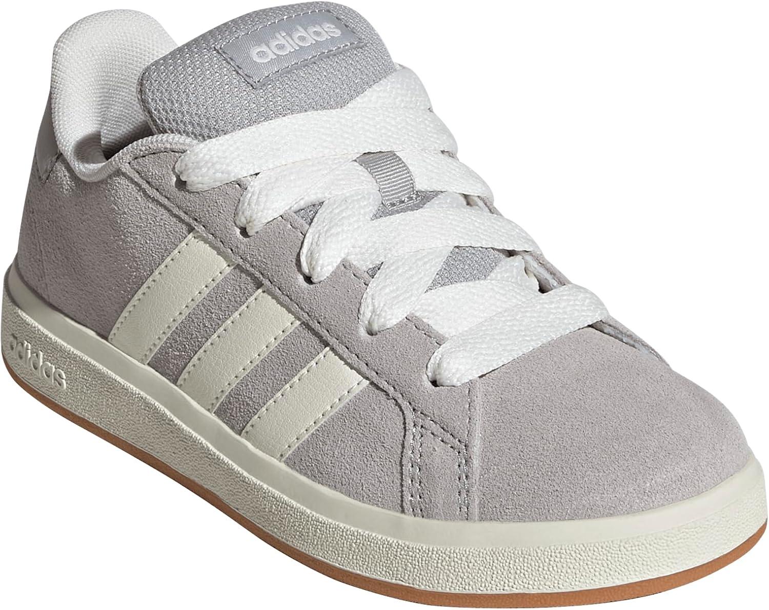 imageadidas Kids Grand Court 00s SneakersGreyOff WhiteGum