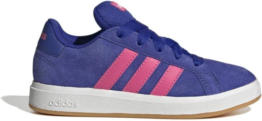 imageadidas Kids Grand Court 00s SneakersLucid BluePulse MagentaWhite