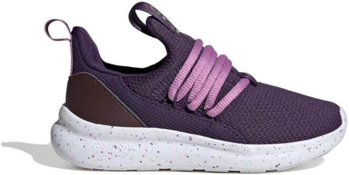 imageadidas Kids Lite Racer Adapt 70 SneakersAurora PlumPreloved PurpleWhite