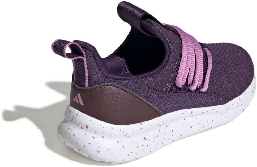 imageadidas Kids Lite Racer Adapt 70 SneakersAurora PlumPreloved PurpleWhite