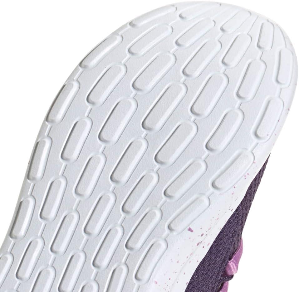 imageadidas Kids Lite Racer Adapt 70 SneakersAurora PlumPreloved PurpleWhite