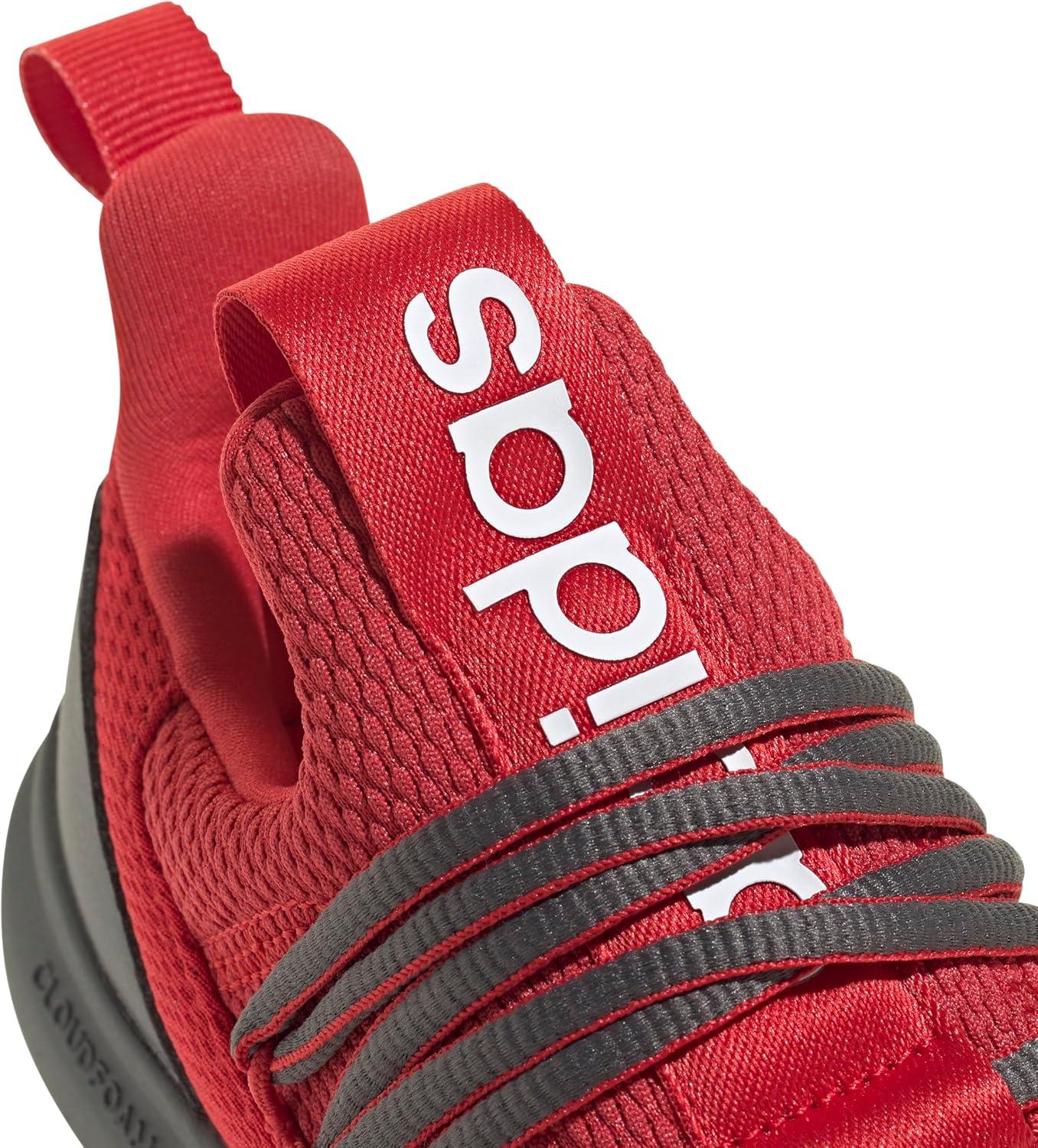 imageadidas Kids Lite Racer Adapt 70 SneakersBetter ScarletGreyWhite