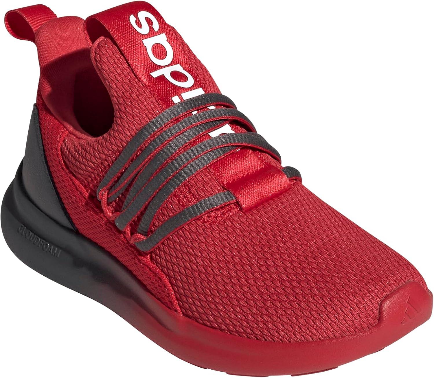 imageadidas Kids Lite Racer Adapt 70 SneakersBetter ScarletGreyWhite
