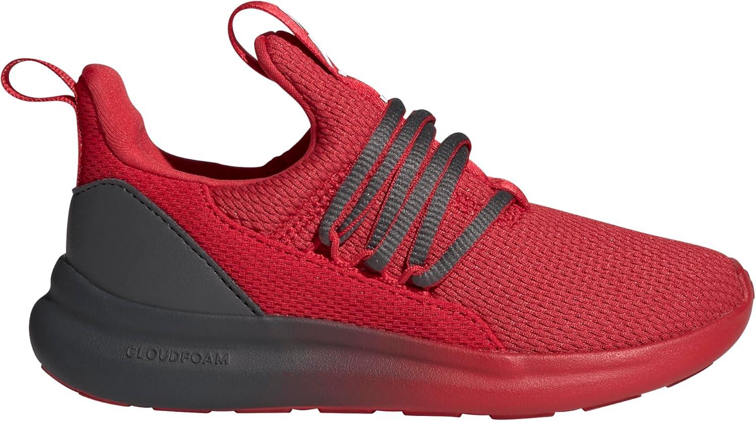 imageadidas Kids Lite Racer Adapt 70 SneakersBetter ScarletGreyWhite