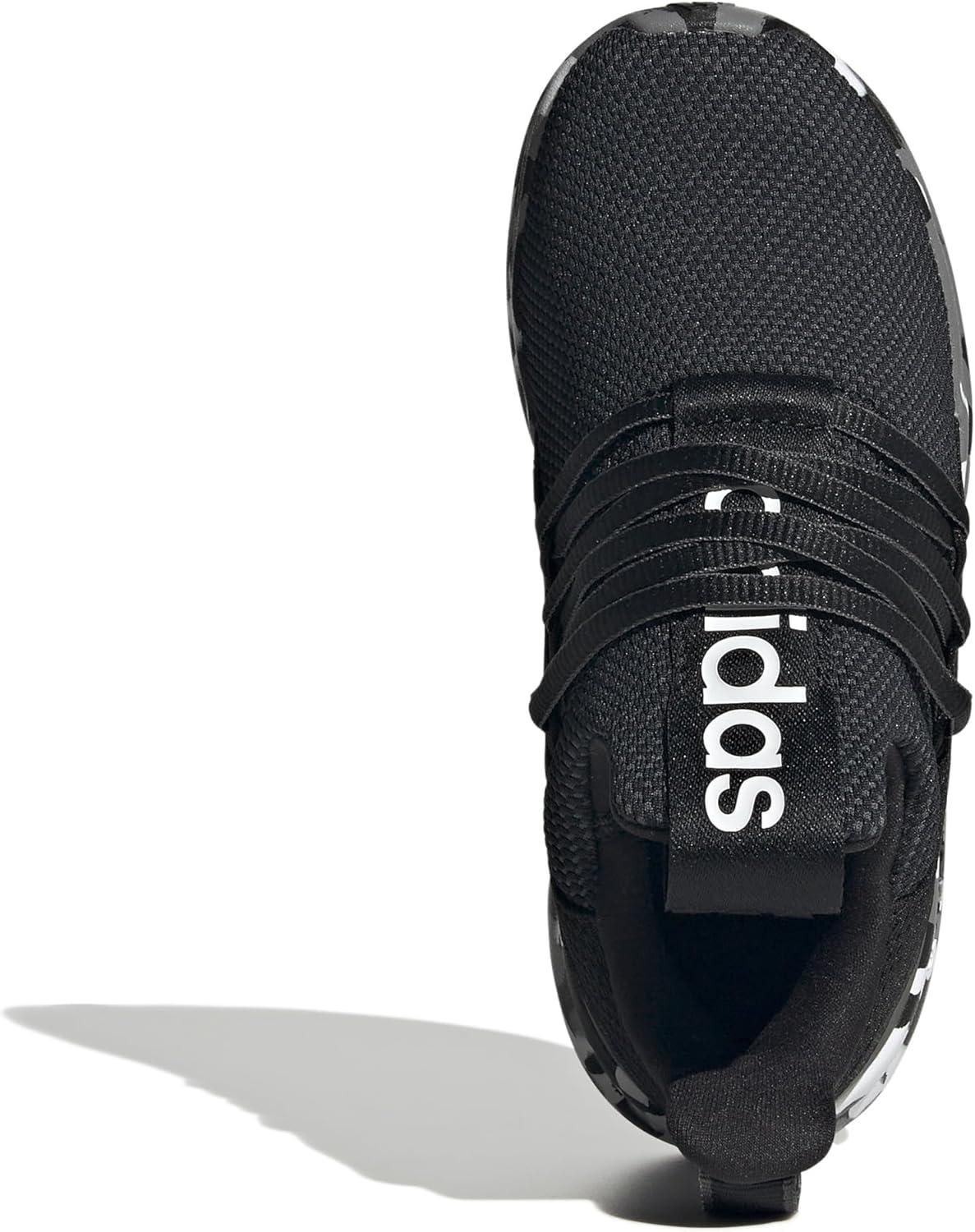 imageadidas Kids Lite Racer Adapt 70 SneakersBlackBlackGrey