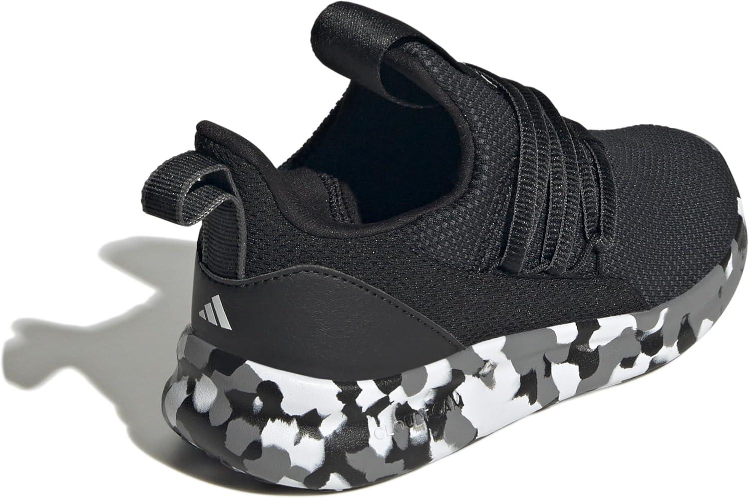 imageadidas Kids Lite Racer Adapt 70 SneakersBlackBlackGrey