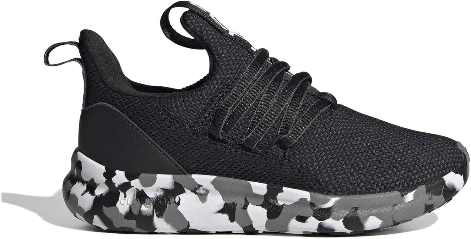imageadidas Kids Lite Racer Adapt 70 SneakersBlackBlackGrey