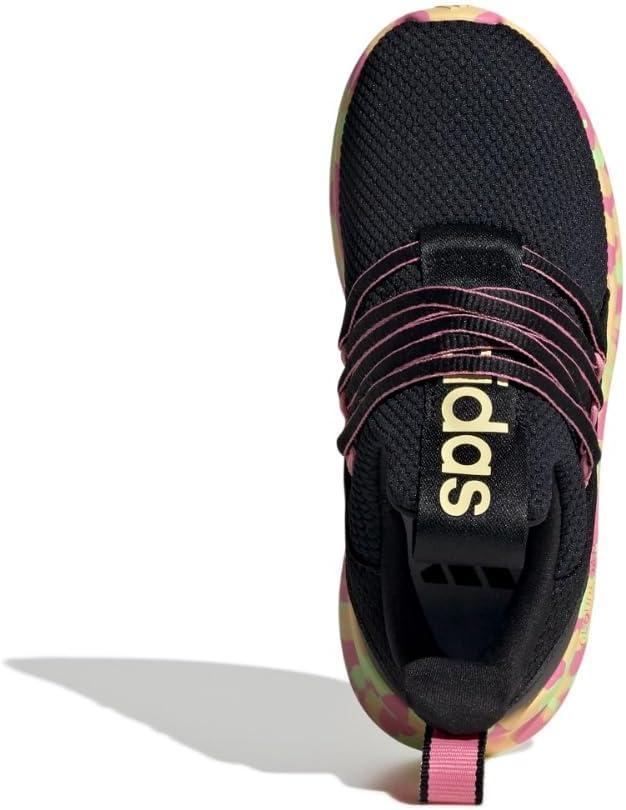 imageadidas Kids Lite Racer Adapt 70 SneakersBlackBliss PinkBlack