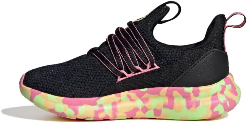 imageadidas Kids Lite Racer Adapt 70 SneakersBlackBliss PinkBlack