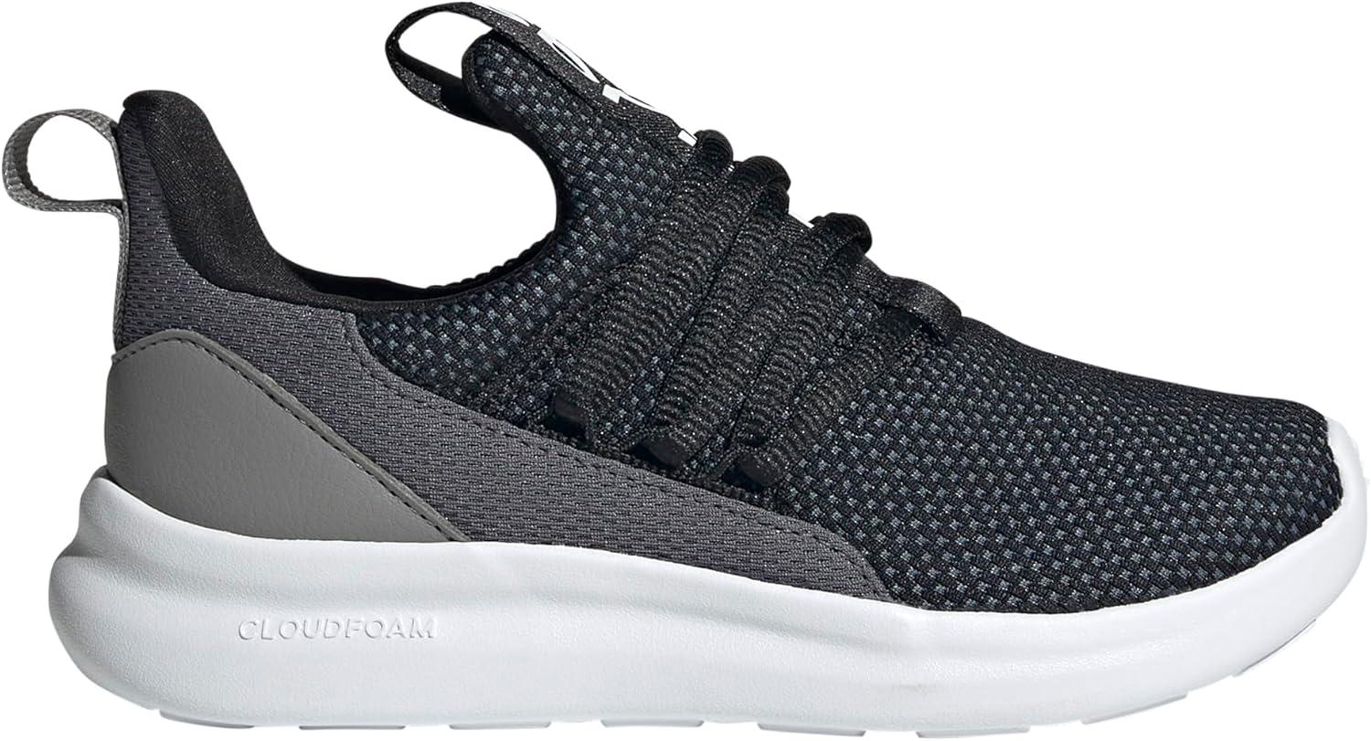 imageadidas Kids Lite Racer Adapt 70 SneakersBlackWhiteGrey