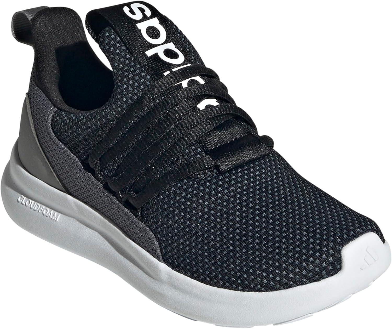 imageadidas Kids Lite Racer Adapt 70 SneakersBlackWhiteGrey