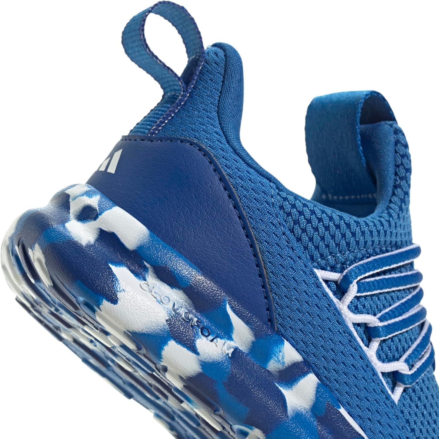 imageadidas Kids Lite Racer Adapt 70 SneakersBright RoyalWhiteTeam Royal Blue