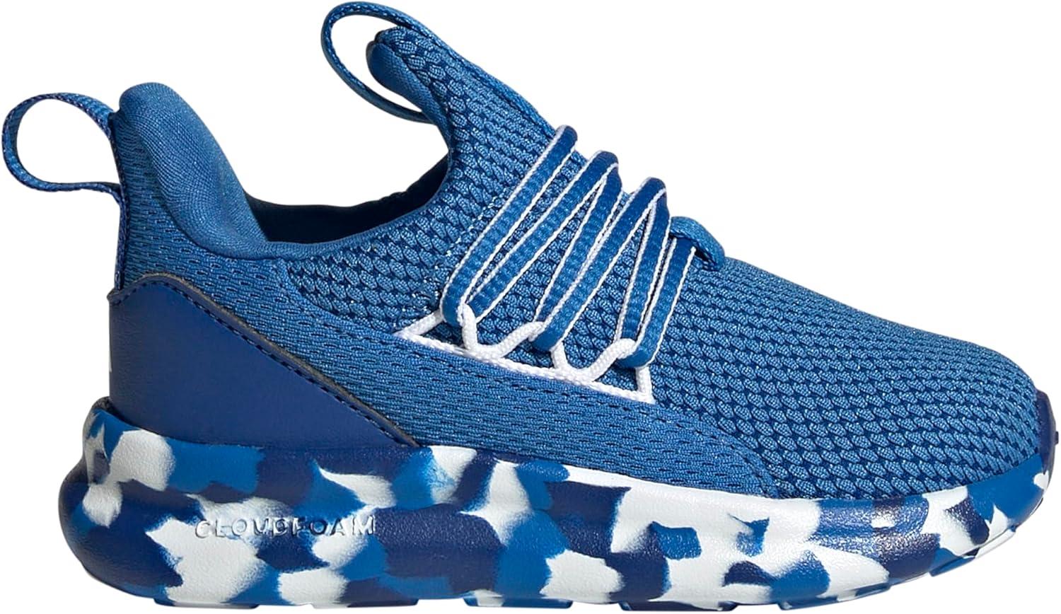 imageadidas Kids Lite Racer Adapt 70 SneakersBright RoyalWhiteTeam Royal Blue