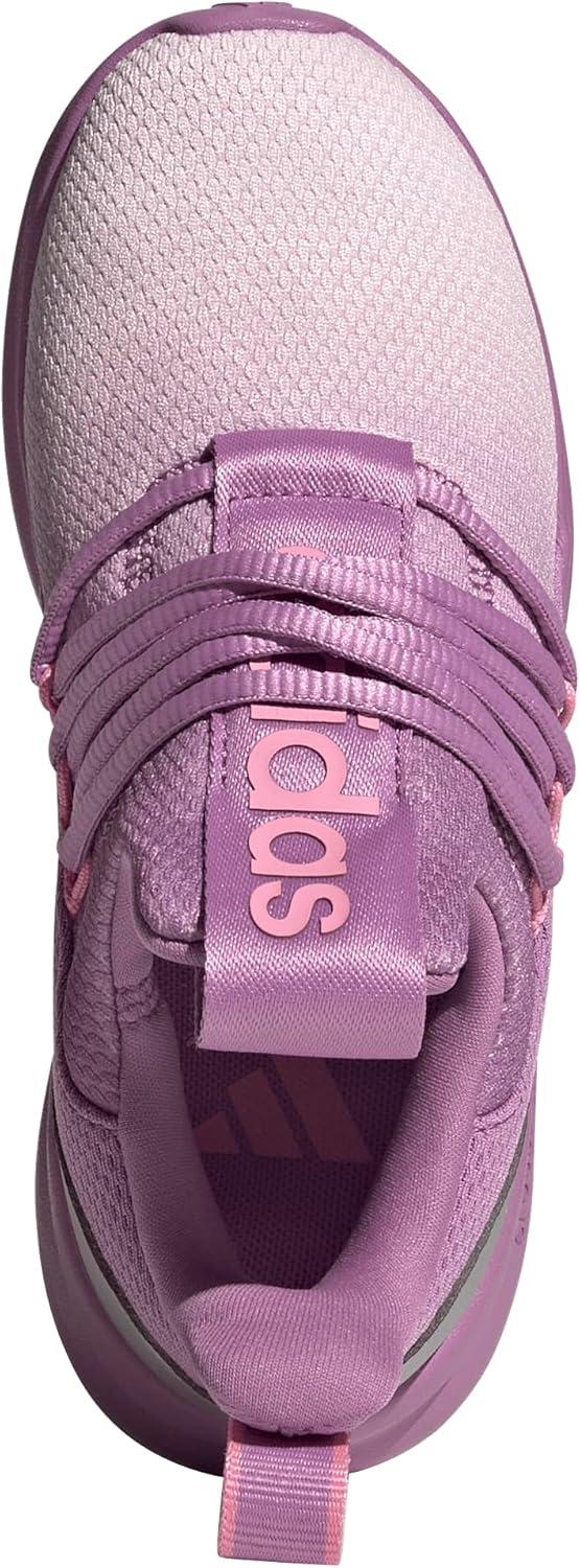 imageadidas Kids Lite Racer Adapt 70 SneakersClear PinkPreloved PurpleBliss Pink