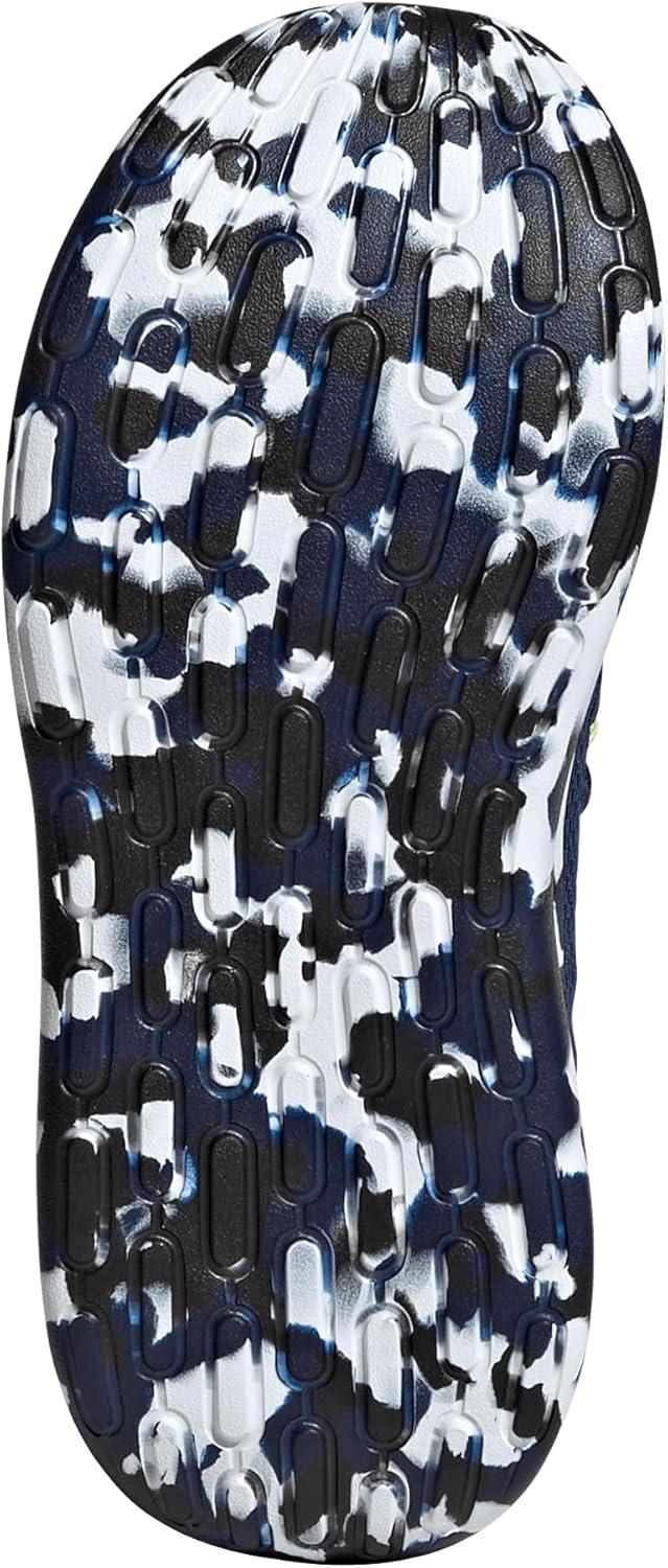 imageadidas Kids Lite Racer Adapt 70 SneakersDark BlueWhitePulse Lime