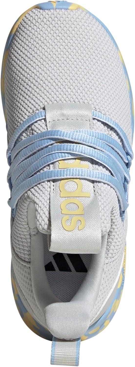 imageadidas Kids Lite Racer Adapt 70 SneakersGreyOrange TintBlue