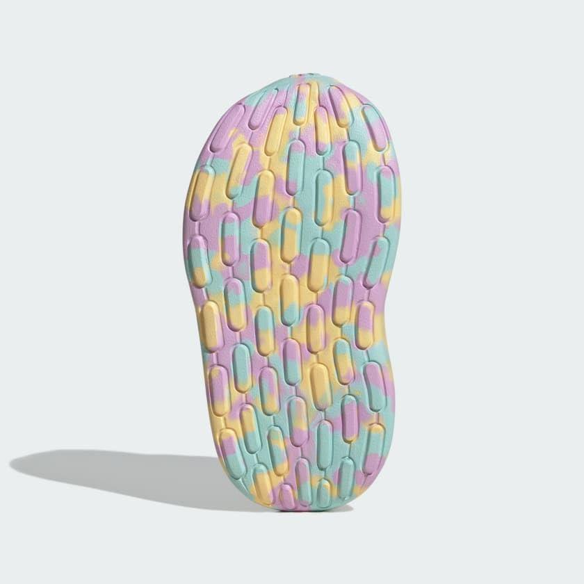 imageadidas Kids Lite Racer Adapt 70 SneakersGreySemi Flash AquaBliss Lilac