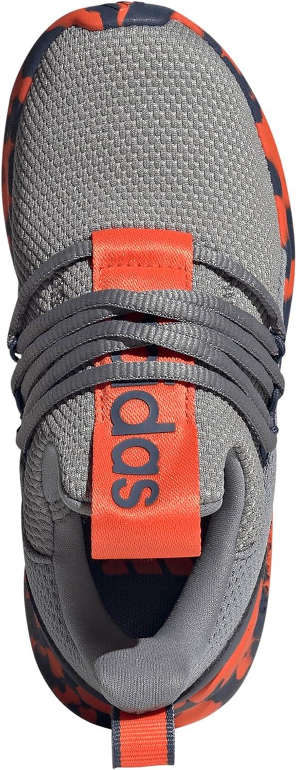 imageadidas Kids Lite Racer Adapt 70 SneakersGreySemi Impact OrangePreloved Ink