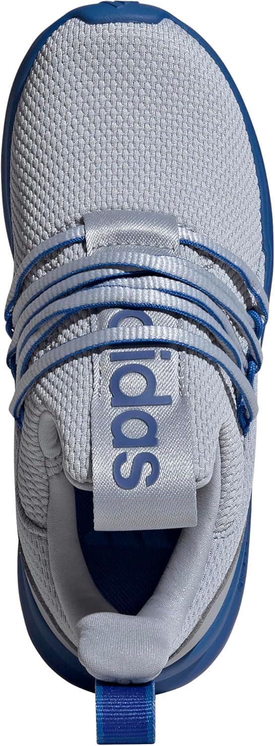 imageadidas Kids Lite Racer Adapt 70 SneakersHalo SilverBright RoyalSemi Lucid Blue