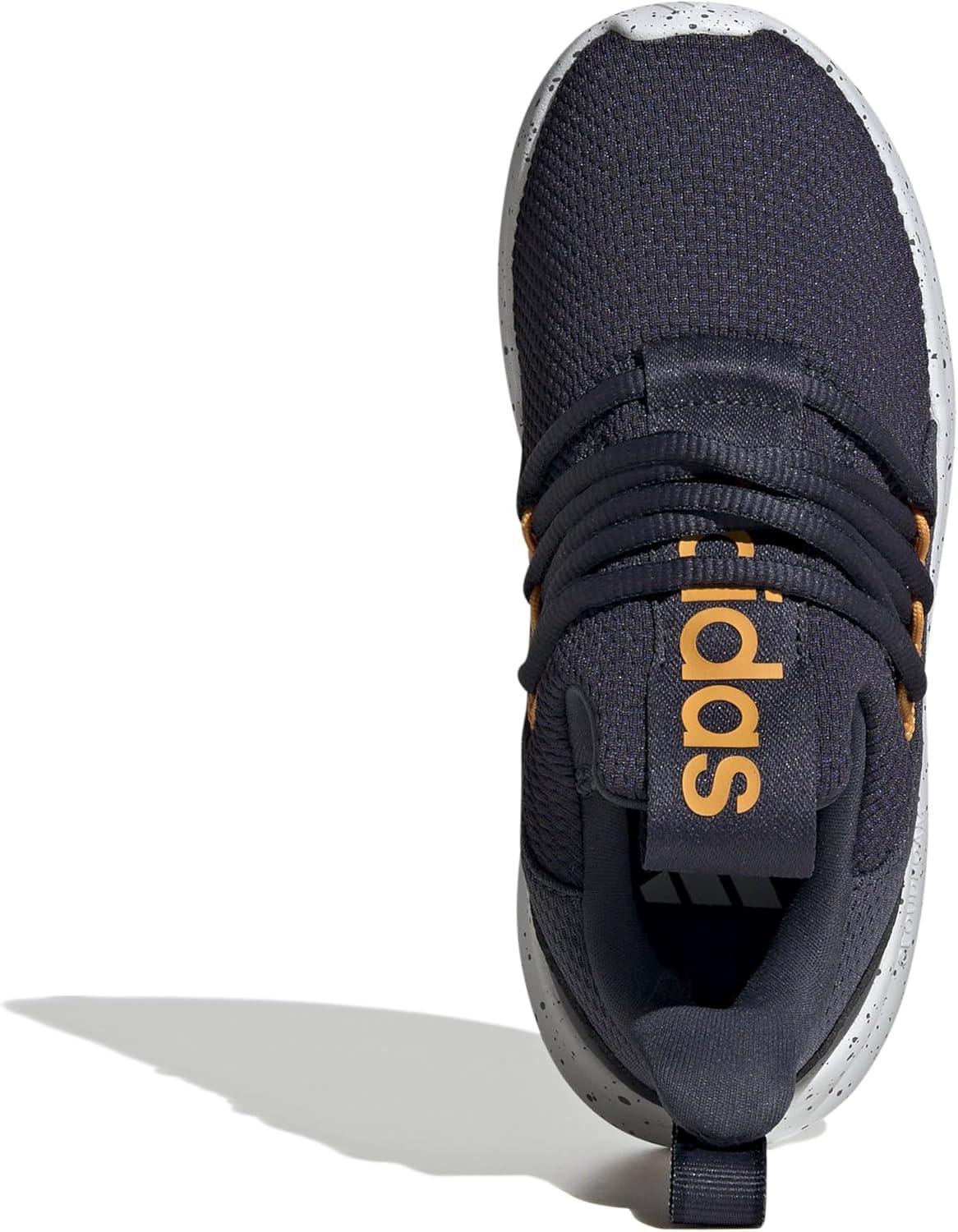 imageadidas Kids Lite Racer Adapt 70 SneakersInkShadow NavyCrew Orange