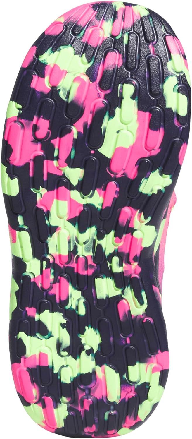 imageadidas Kids Lite Racer Adapt 70 SneakersLucid PinkYellowDark Blue