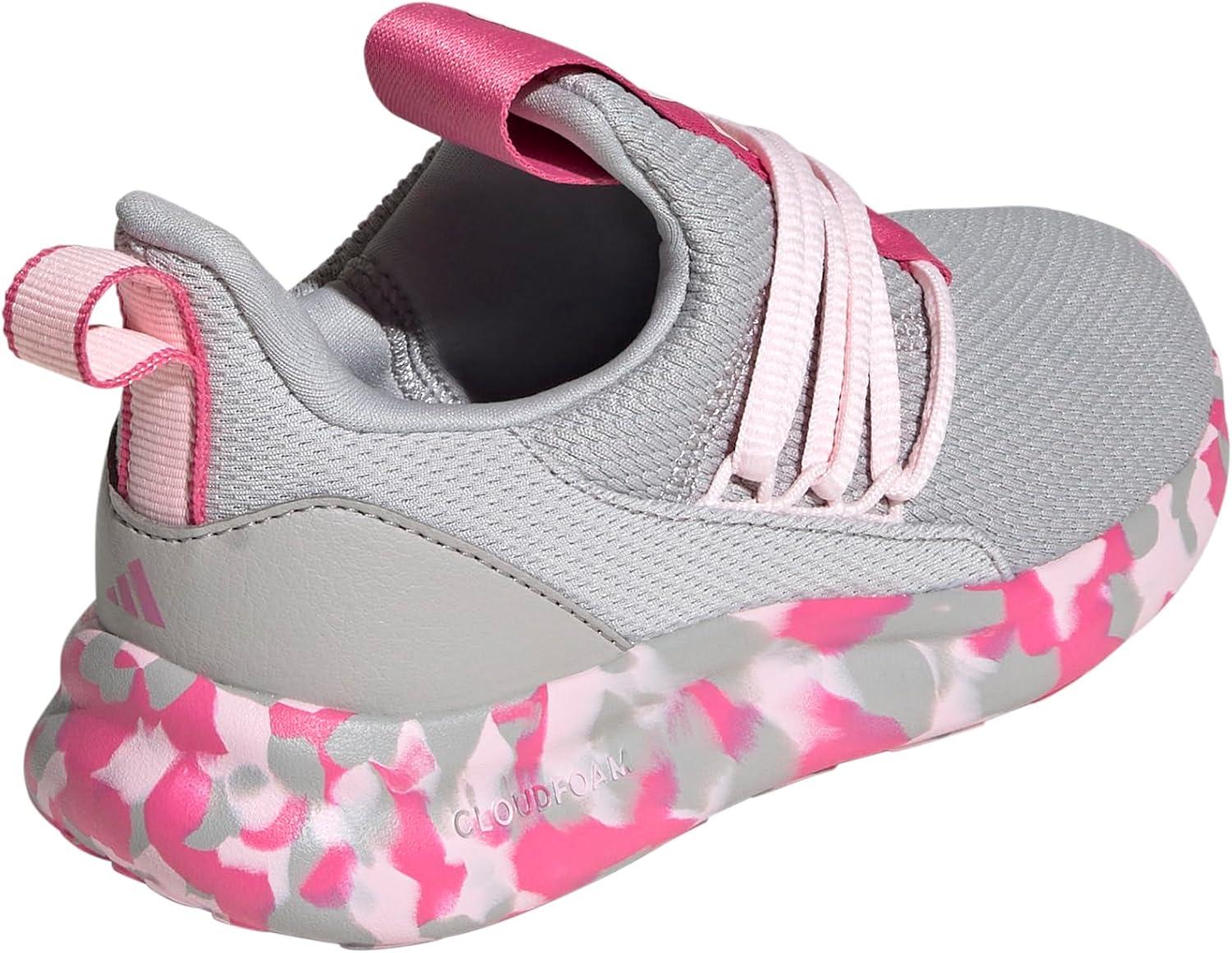 imageadidas Kids Lite Racer Adapt 70 SneakersPulse MagentaGreyClear Pink