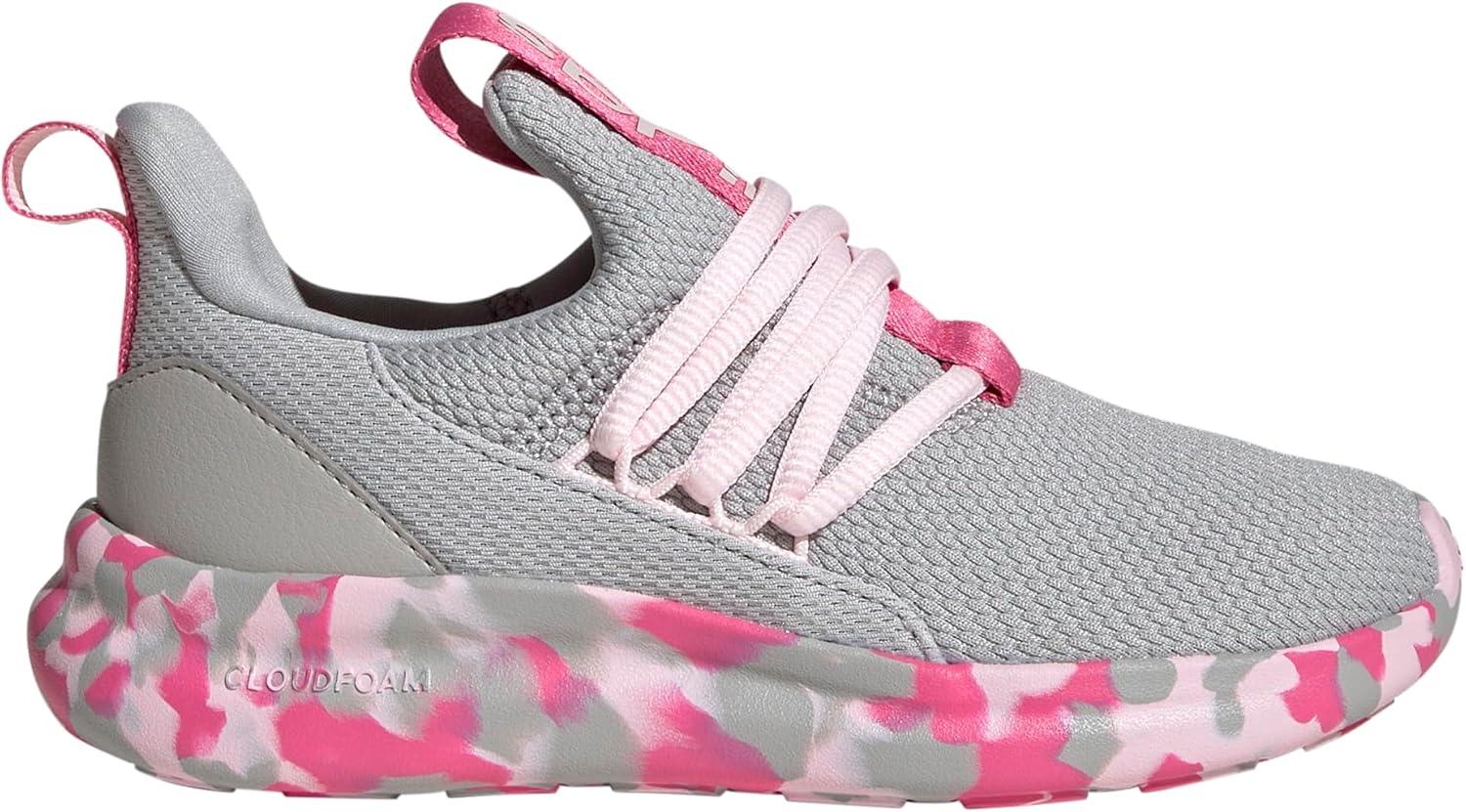 imageadidas Kids Lite Racer Adapt 70 SneakersPulse MagentaGreyClear Pink