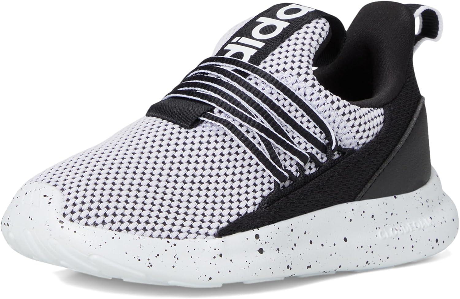 imageadidas Kids Lite Racer Adapt 70 SneakersWhiteBlackBlack
