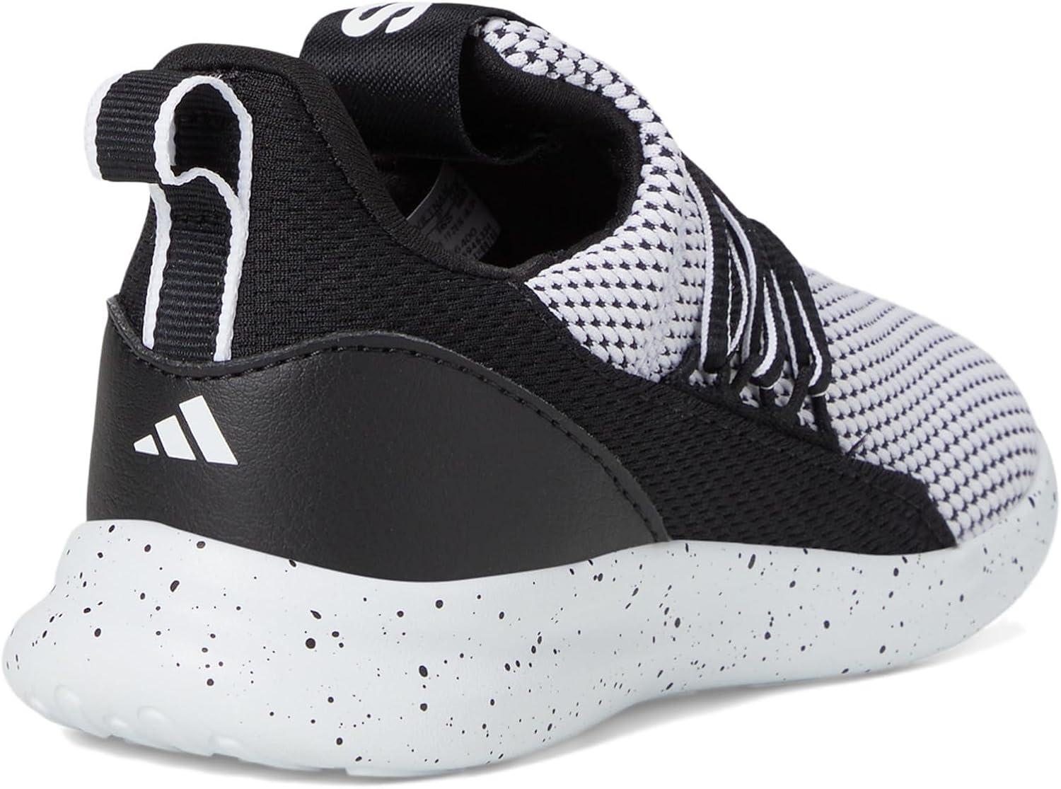 imageadidas Kids Lite Racer Adapt 70 SneakersWhiteBlackBlack