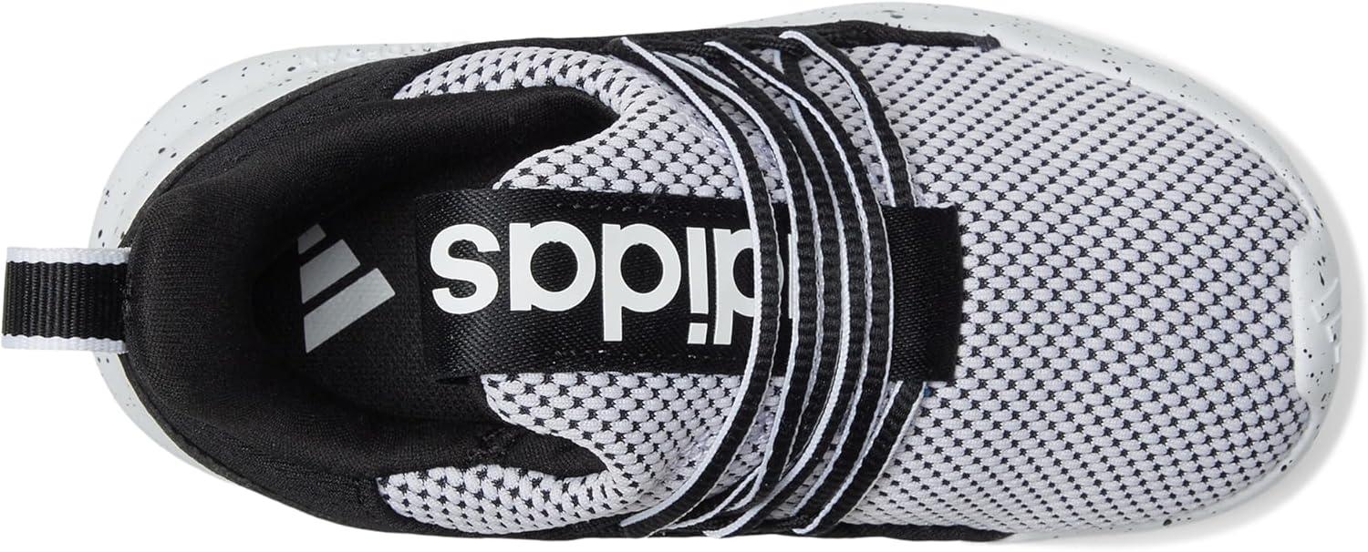 imageadidas Kids Lite Racer Adapt 70 SneakersWhiteBlackBlack