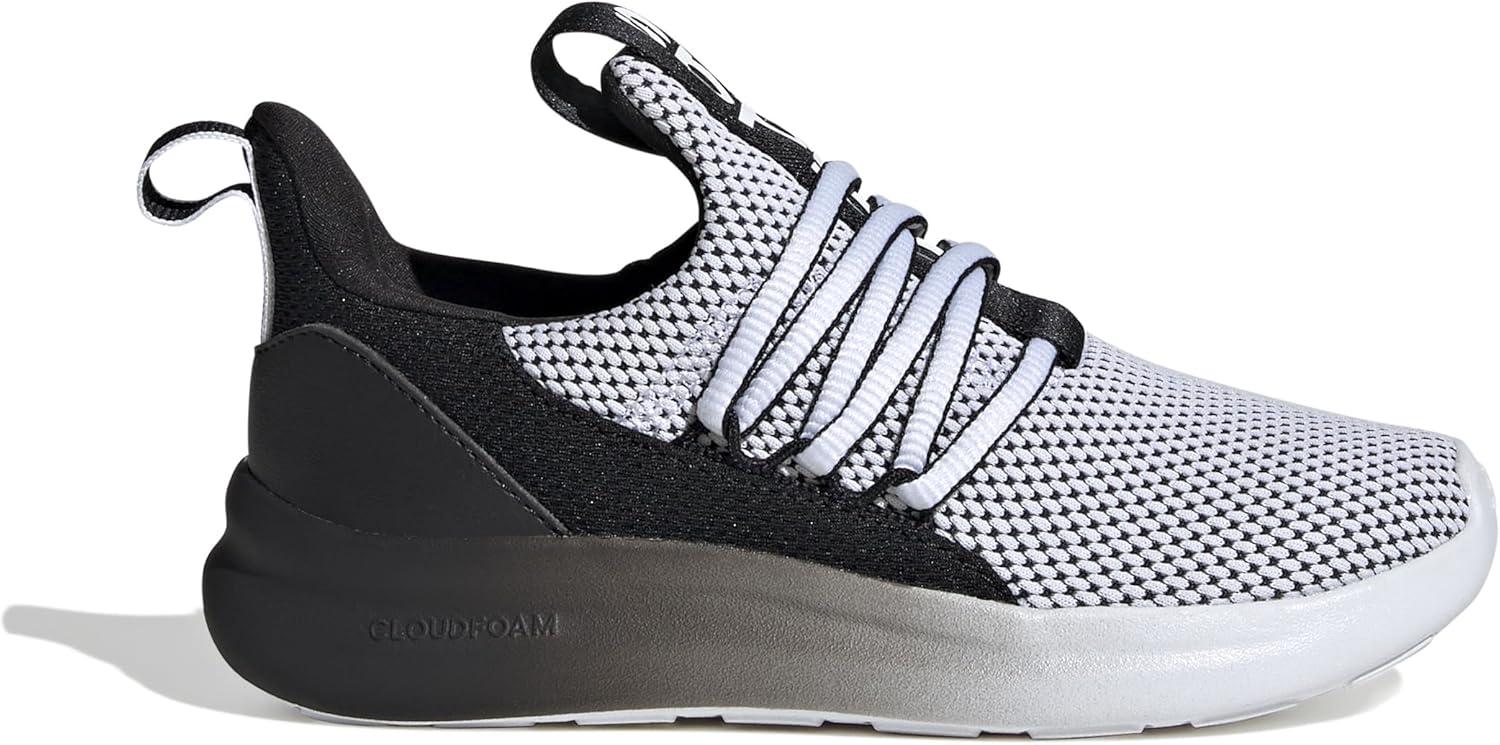 imageadidas Kids Lite Racer Adapt 70 SneakersWhiteBlackWhite