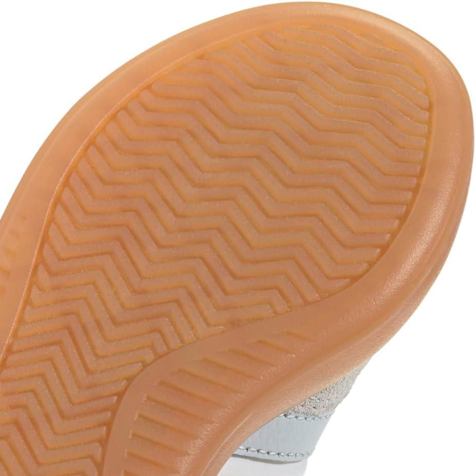 imageadidas UnisexChild Barreda Decode Elastic Lace ampamp Strap SneakerWhiteHalo BlueGrey