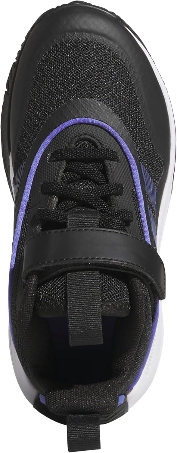 imageadidas UnisexChild Own The Game 30 Basketball SneakerBlackSemi Cobalt BlueWhite